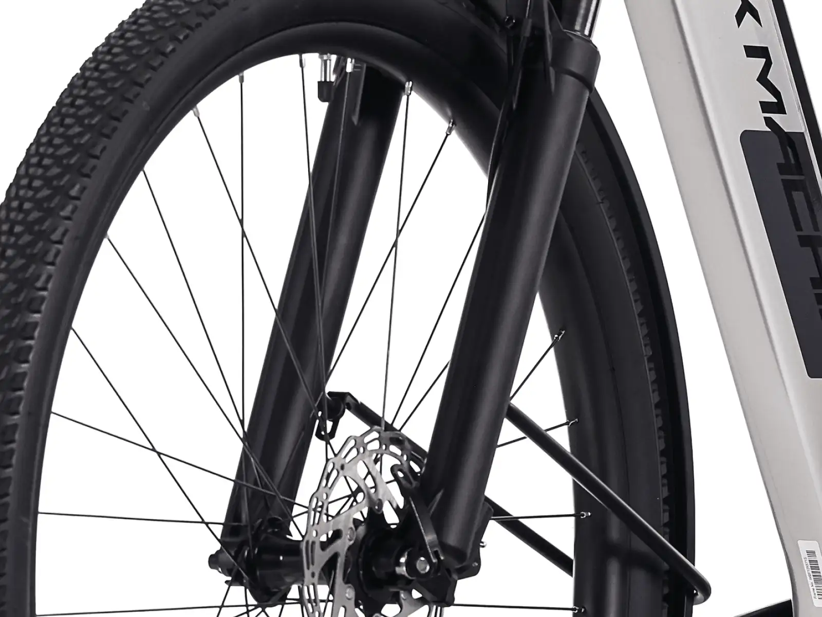 Rock Machine eSTORM 70 TOUR górski rower elektryczny Gloss Silver/Black/Grey