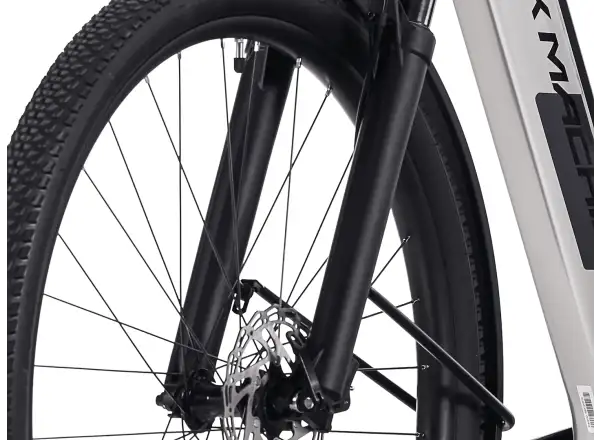Rock Machine eSTORM 70 TOUR górski rower elektryczny Gloss Silver/Black/Grey
