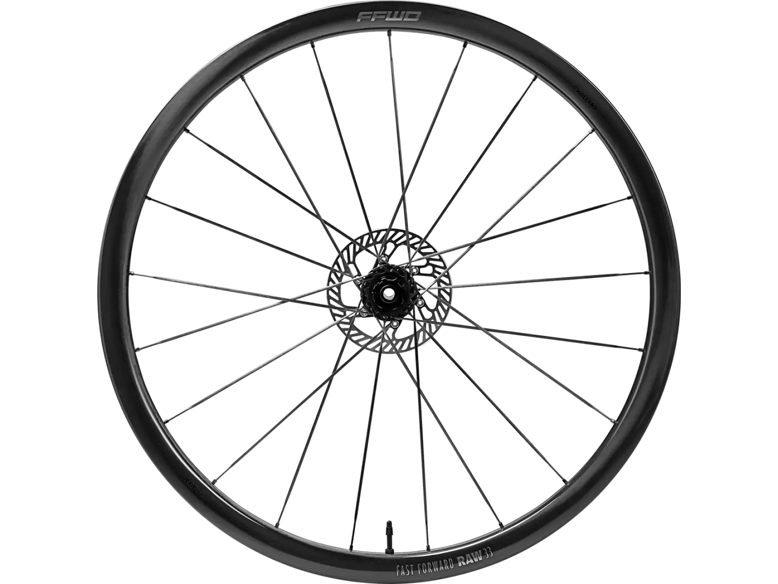 FFWD RAW CS 33 szosowe koła zaplatane Glossy Black