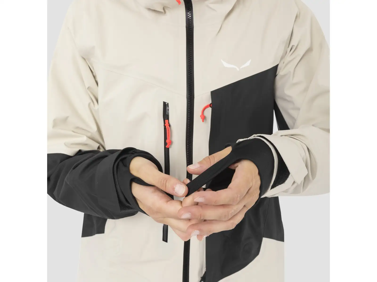 Salewa Sella 3L Powertex damska kurtka Oatmeal/0910