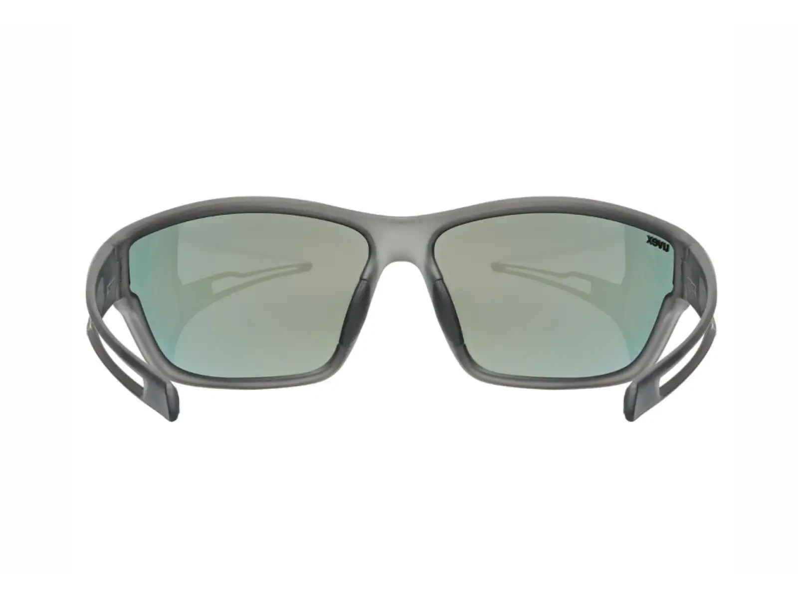 Uvex Sportstyle 806 okulary Smoke Matt/Mirror Red