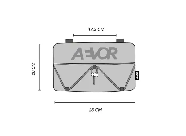 Aevor Bar Bag Proof torba 3 w 1 4 l Sesame Olive