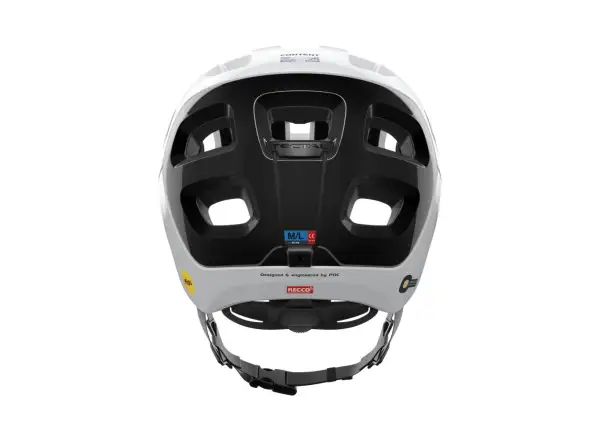 POC Tectal Race MIPS kask Hydrogen White/Uranium Black