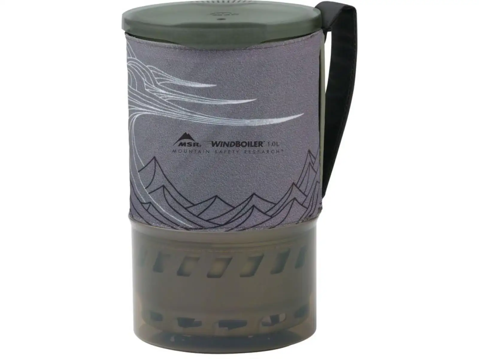 MSR WindBurner 1l Garnek z wymiennikiem ciepła