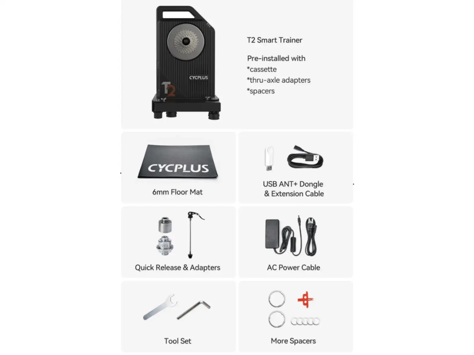 Cycplus T2 Smart trenażer