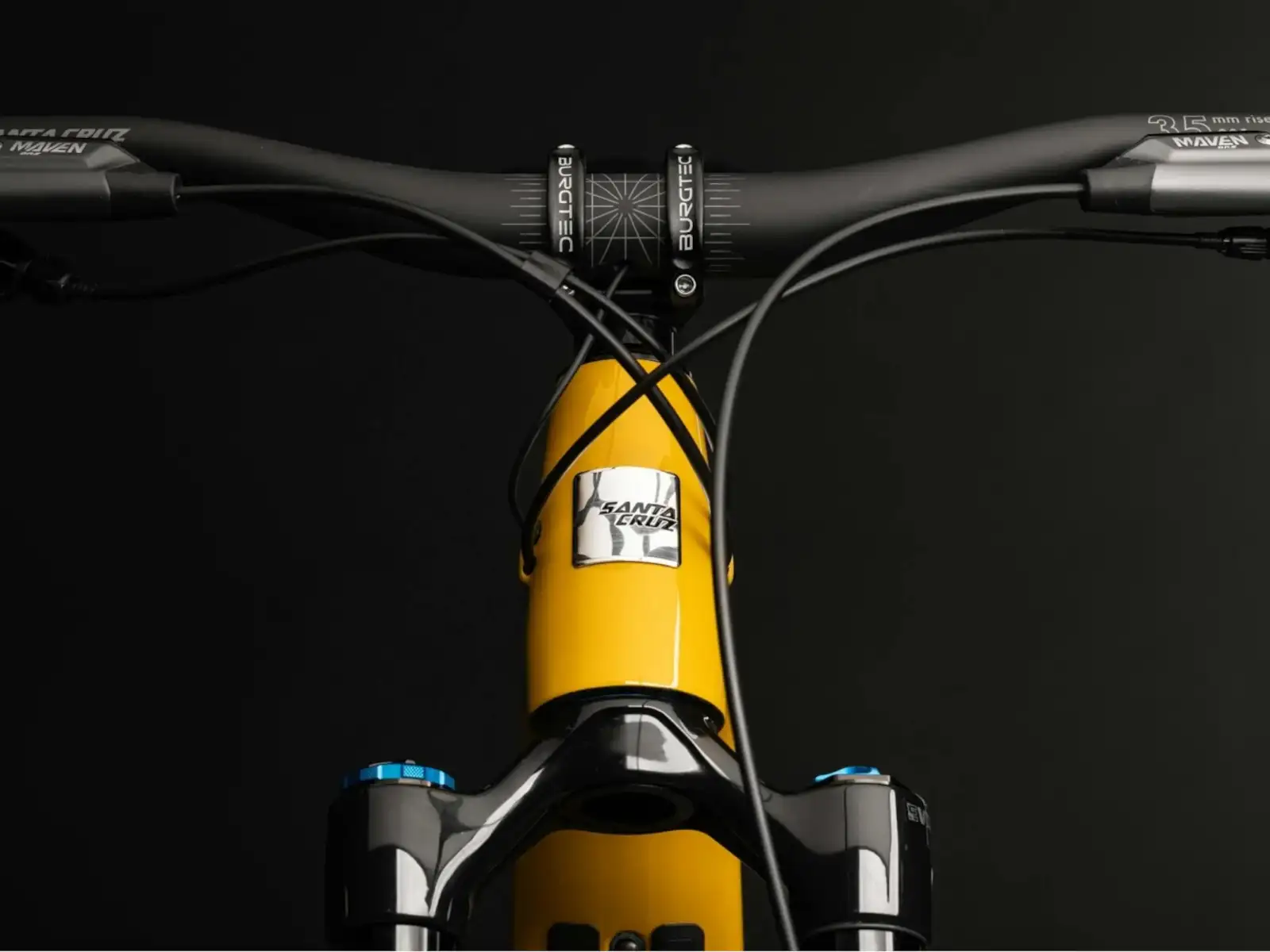 Santa Cruz Heckler SL 1 C MX GX AXS rower elektryczny pełne zawieszenie Gloss Mustard
