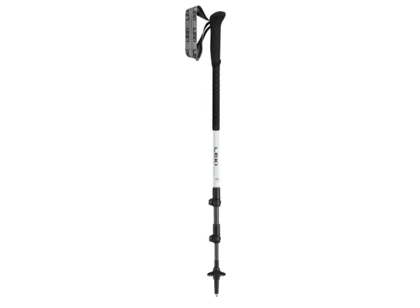 Leki Skytera Carbon Lite kije trekkingowe white-black-neonorange