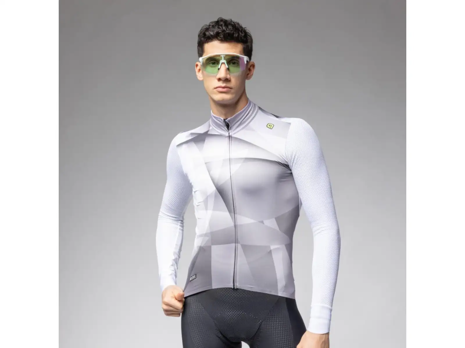 Alé R-EV1 Quick męski dres długi rękaw White
