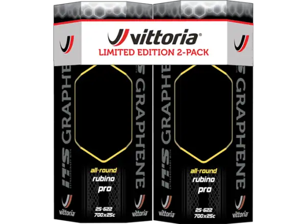 Vittoria Rubino Pro IV G2.0 Twin Pack 2-pack opona pocztowa kevlar + 2x dętki