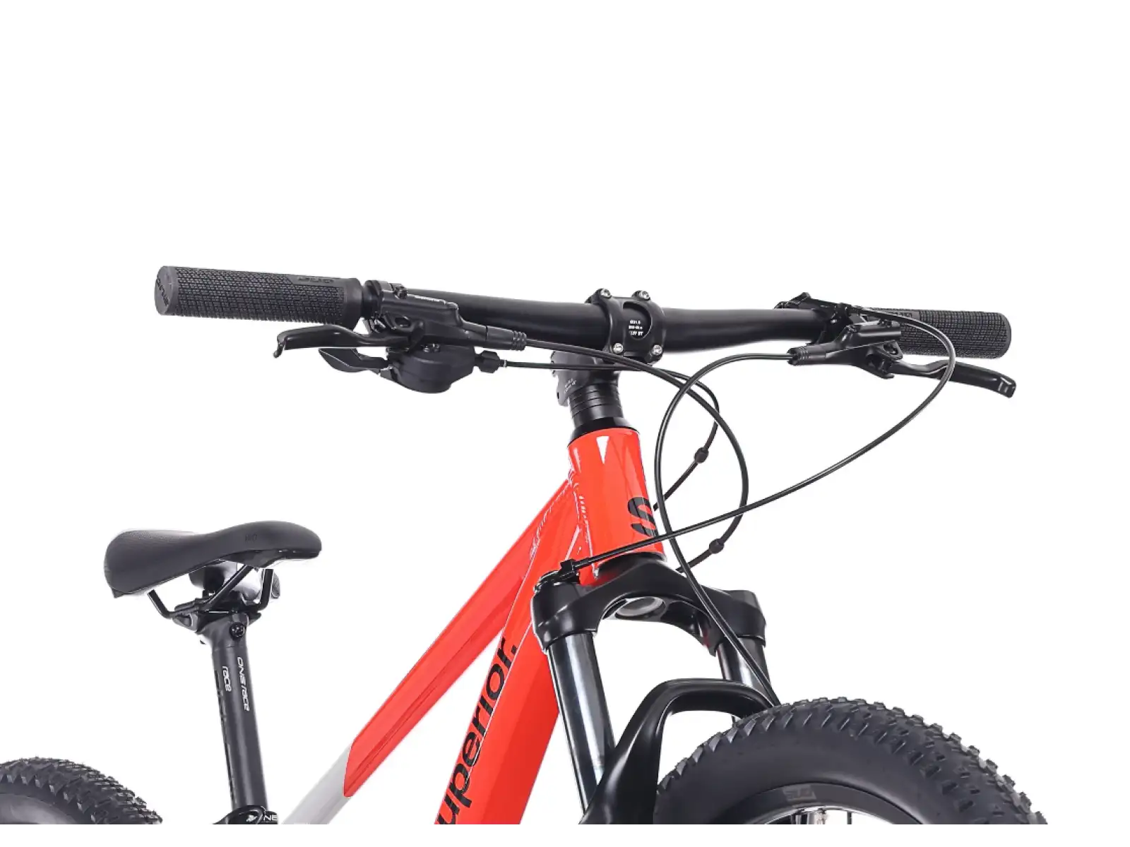Superior Team 27.3 rower górski dla dzieci Gloss Grey/Red