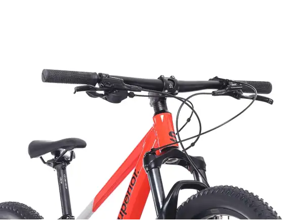Superior Team 27.3 rower górski dla dzieci Gloss Grey/Red
