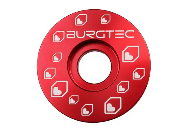 Burgtec Top Cap zaślepka sterów czerwona