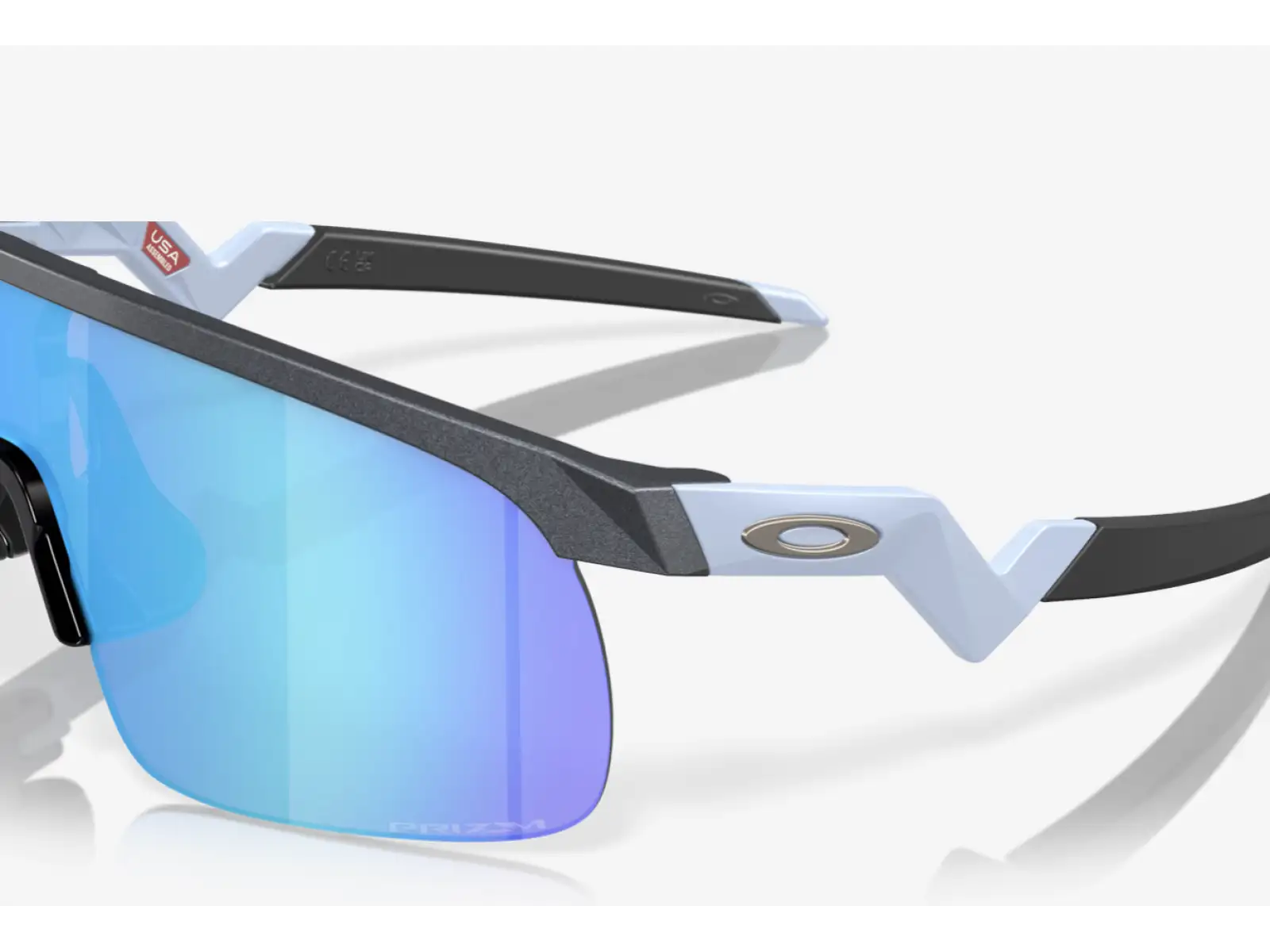Oakley Resistor okulary przeciwsłoneczne Blue Steel/Prizm Sapphire