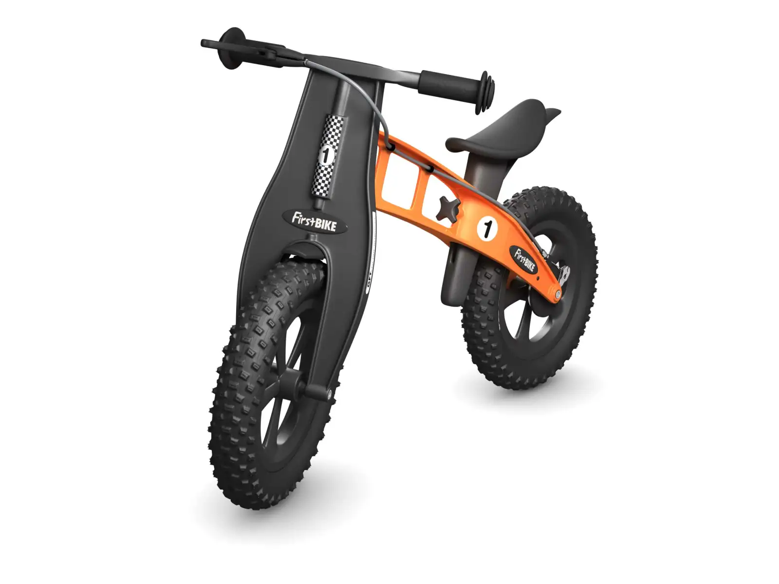 First Bike FAT dziecięcy rowerek biegowy Orange