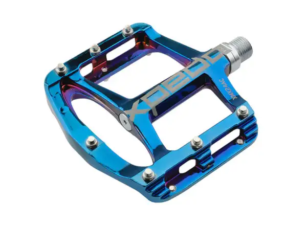 X-pedo Spry+ platformowe pedały Blue Ray