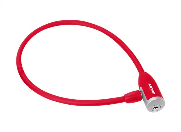 One Bikeparts CK.Lock 12.65 zamek red 12mm/65cm
