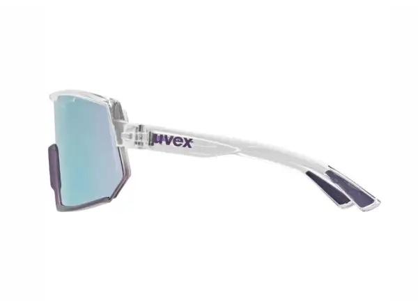 Uvex Sportstyle 235 okulary Clear/Met Purple/Mirror Lavender