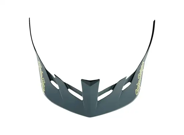 Troy Lee Designs Flowline SE kask Badge Gray/GLO Yellow