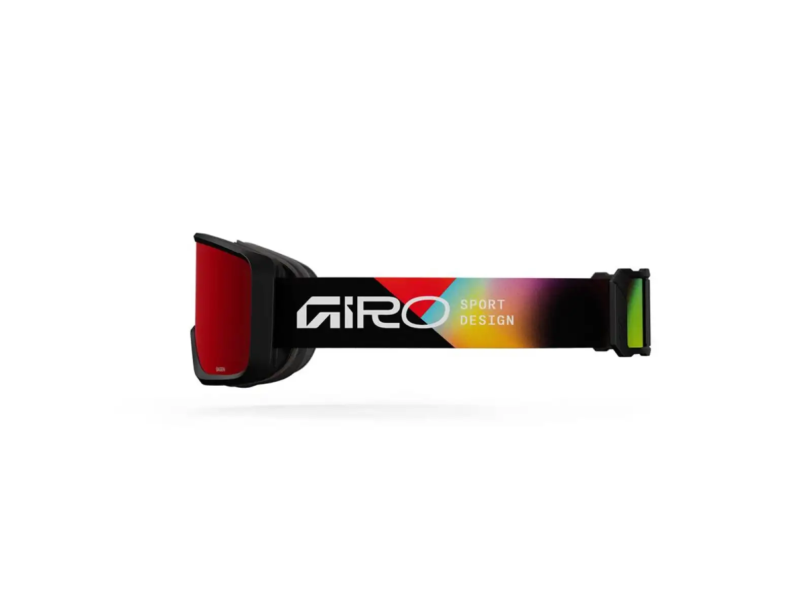 Giro Sagen gogle narciarskie Black Angles/Amber Scarlet/Yellow (2szyby)