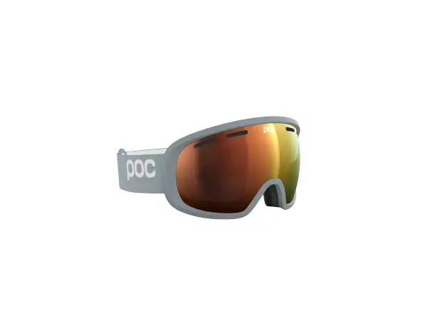 POC Fovea WF gogle narciarskie Granite Grey/Partly Sunny Orange