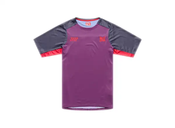 Troy Lee Designs Skyline Pro męska koszulka krótki rękaw Fangs Sangria