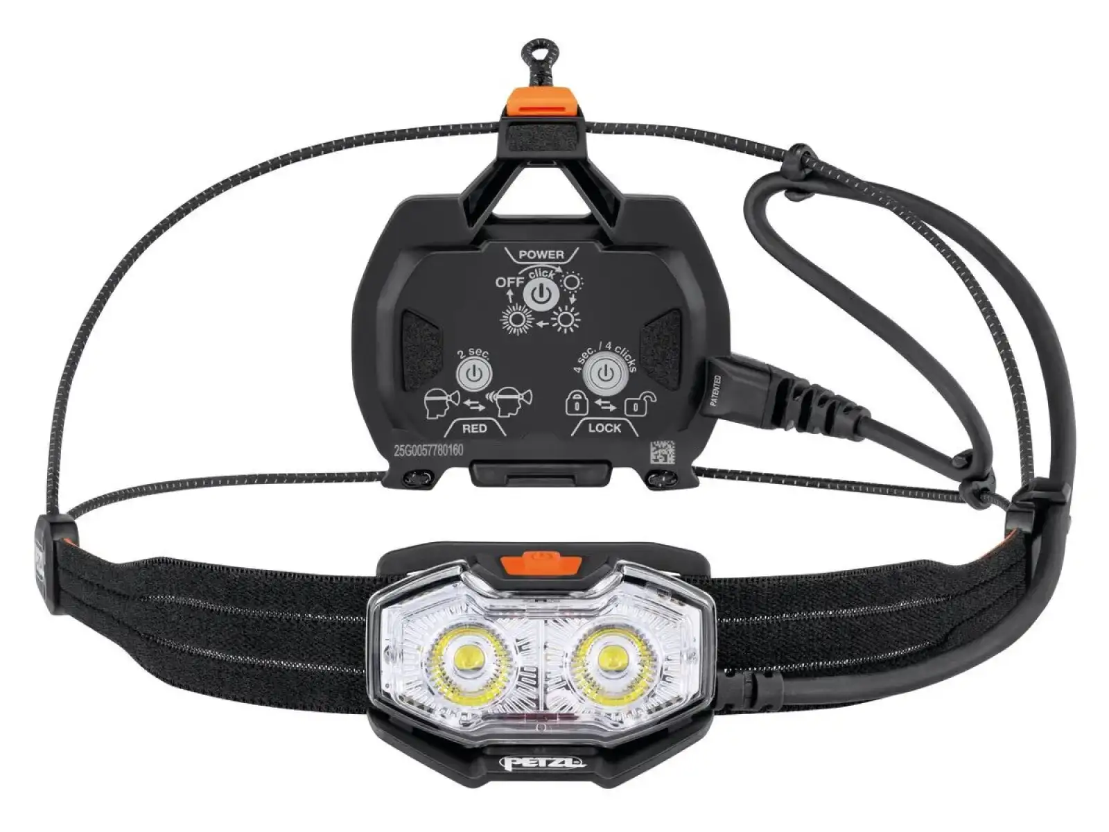 Petzl Nao LT latarka czołowa pomarańczowa