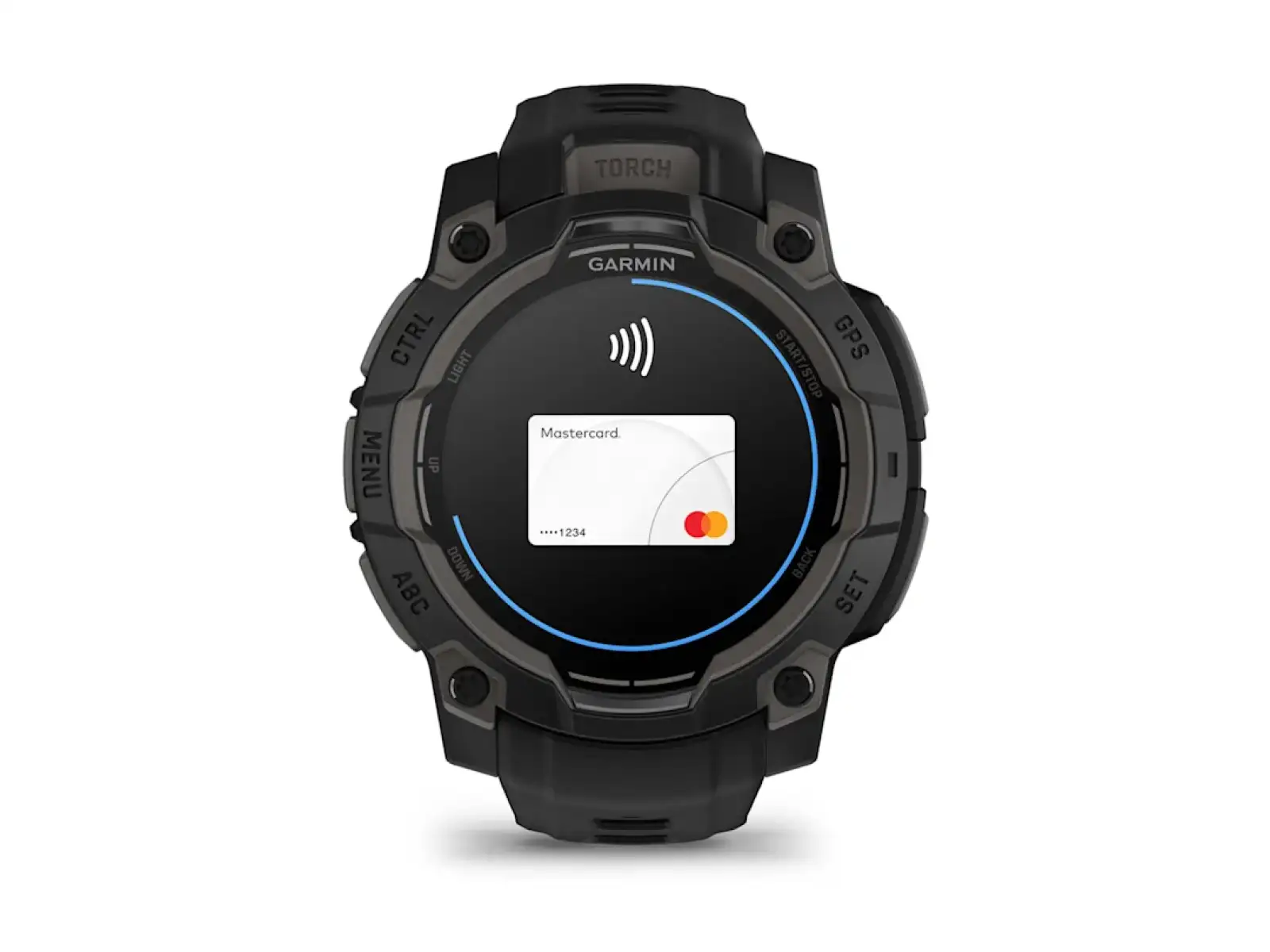 Garmin Instinct 3 Amoled 45 mm inteligentny zegarek Black/Black pasek