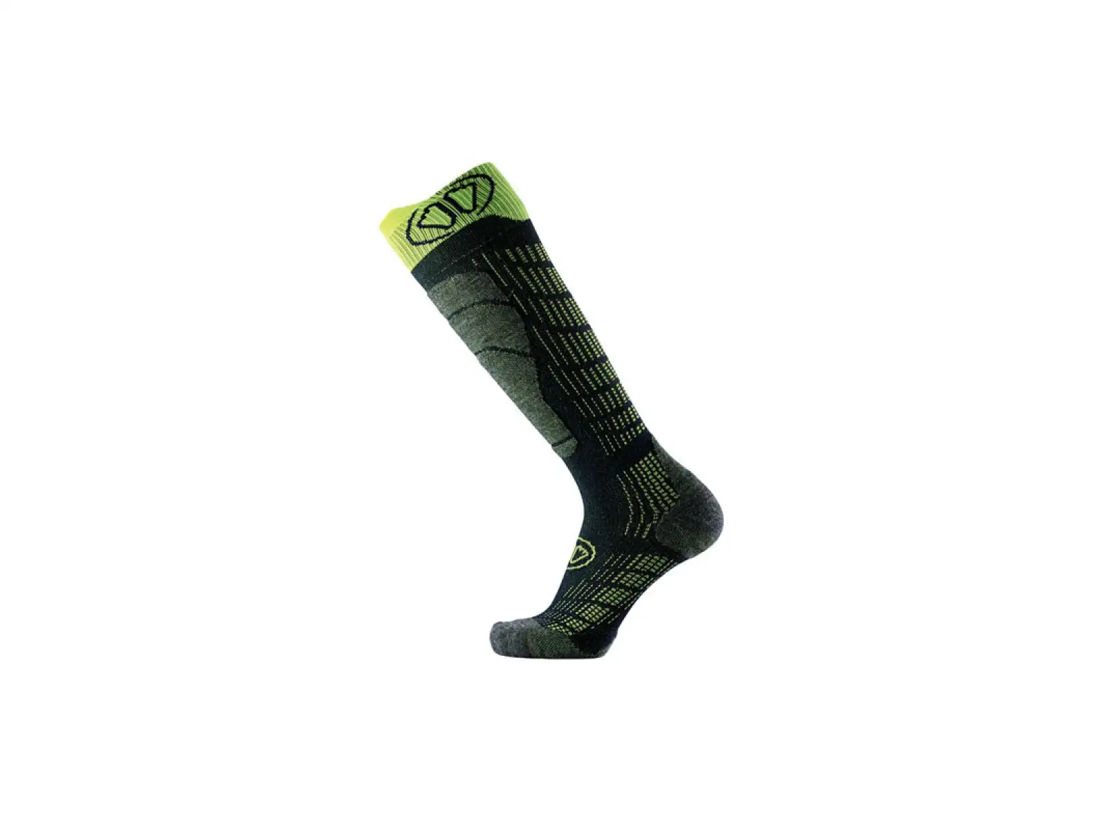 Sidas Ski Comfort skarpety narciarskie czarno-żółta