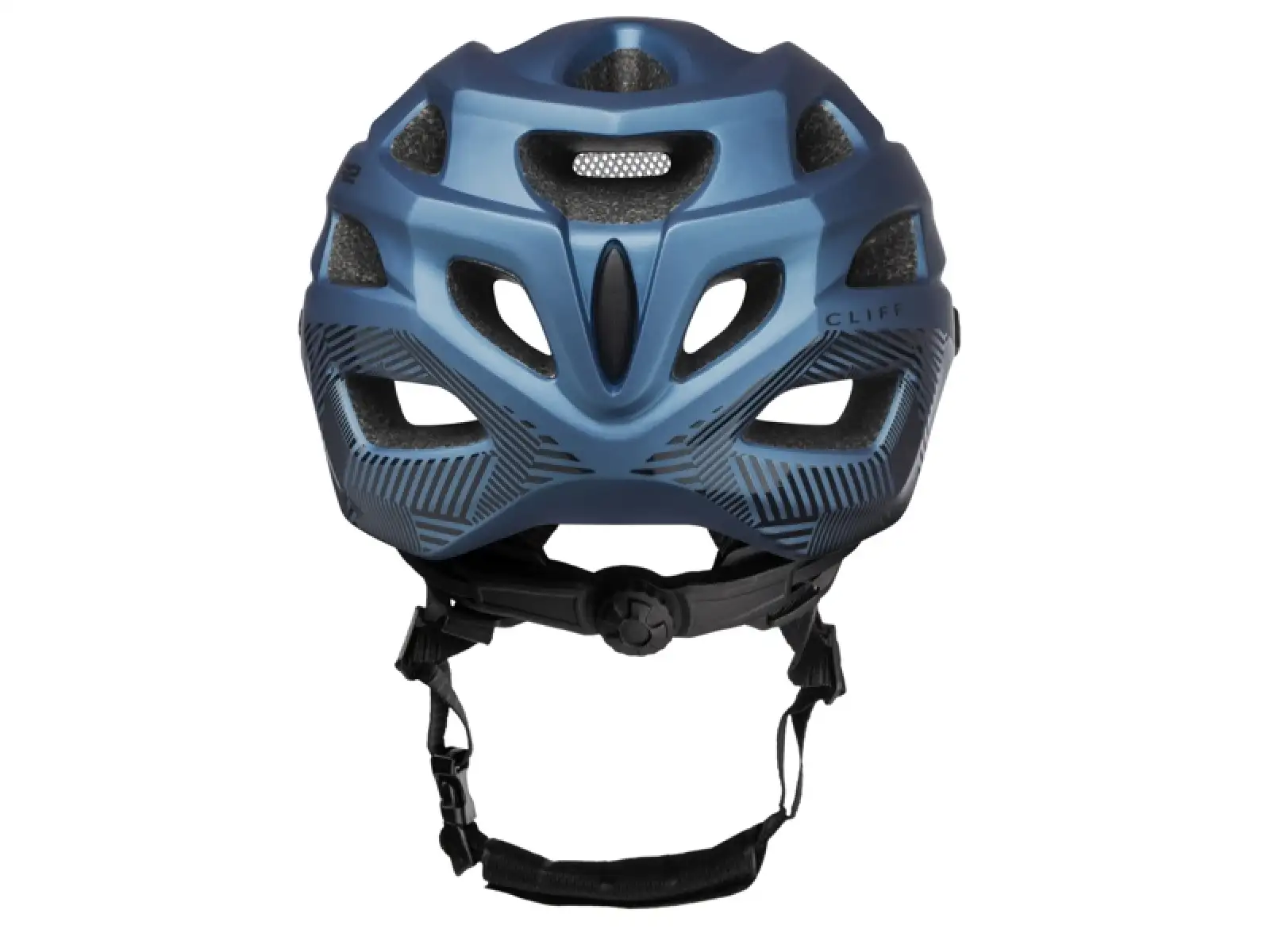 R2 Cliff kask rowerowy petrol niebieska/czarna