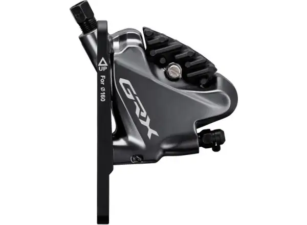Shimano GRX BR-RX810 przedni zacisk hamulcowy Flat Mount polymer L03A + chłodnica dla 140/160 mm