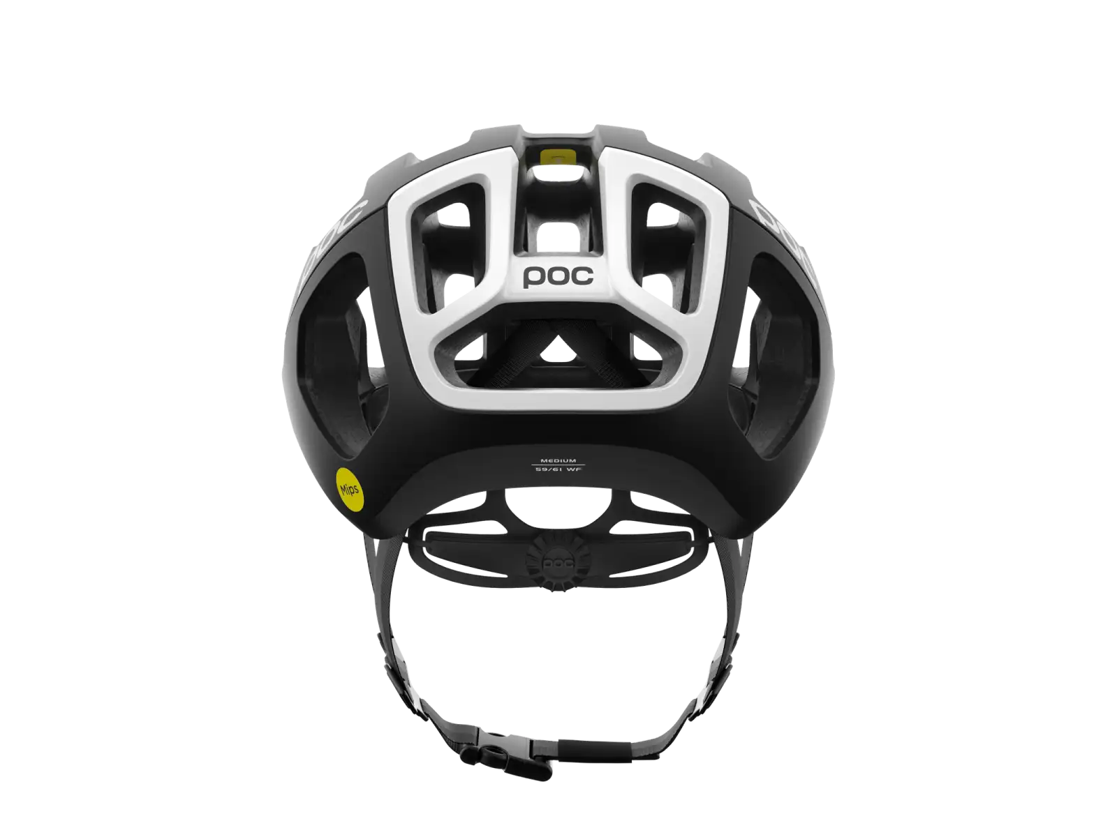 POC Ventral Air WF MIPS kask rowerowy szosowy Uranium Black Matt