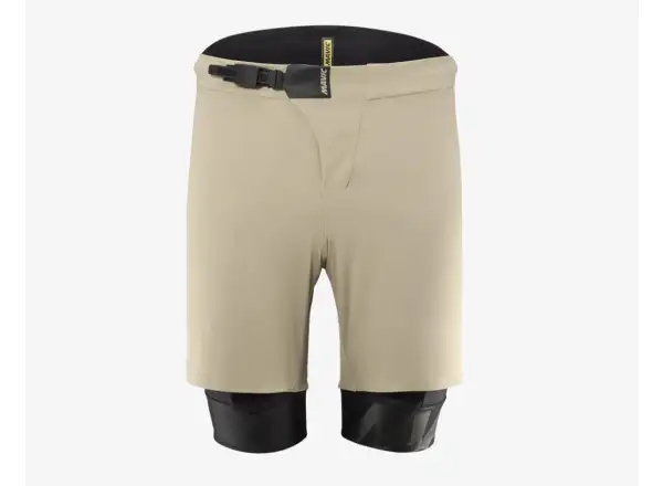 Mavic Crosstrail męskie spodenki z wkładką White Pepper