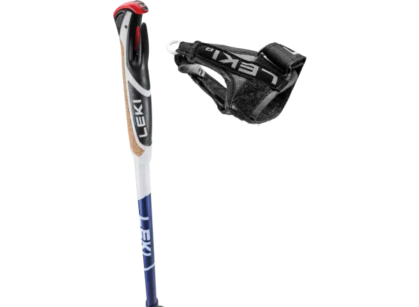 Leki Smart Supreme kije trekkingowe Midnightblue/White roz. 100-130 cm