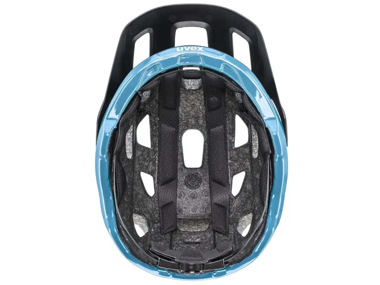 Uvex React MTB kask Deep Space/Azure Matt