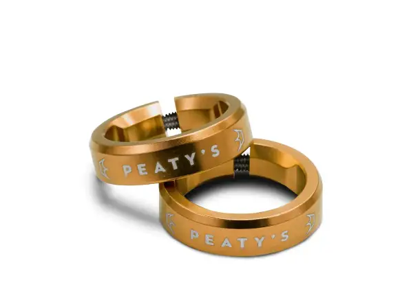 Peaty's Monarch Lock Ring obejma gripu Mango