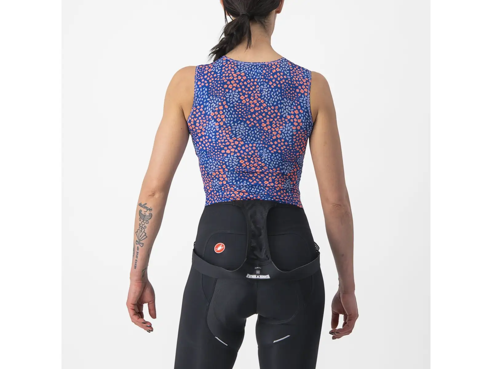 Castelli Pro Mesh 4 W Sleeveless damska koszulka bez rekawow Violet Mist