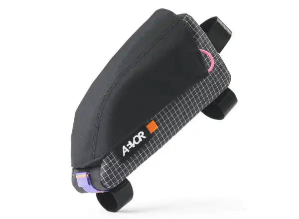 Aevor Ubg Top Tube Pack torba na górną rurę ramy 0,9 l Black White Grid