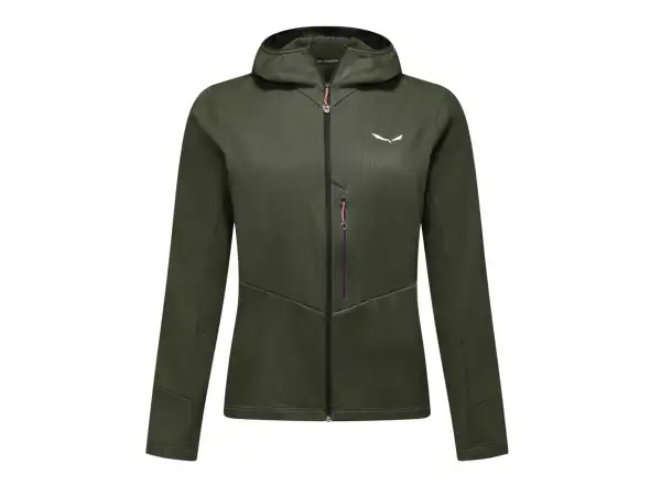 Salewa Pedroc 3 damska bluza z kapturem Dark Olive