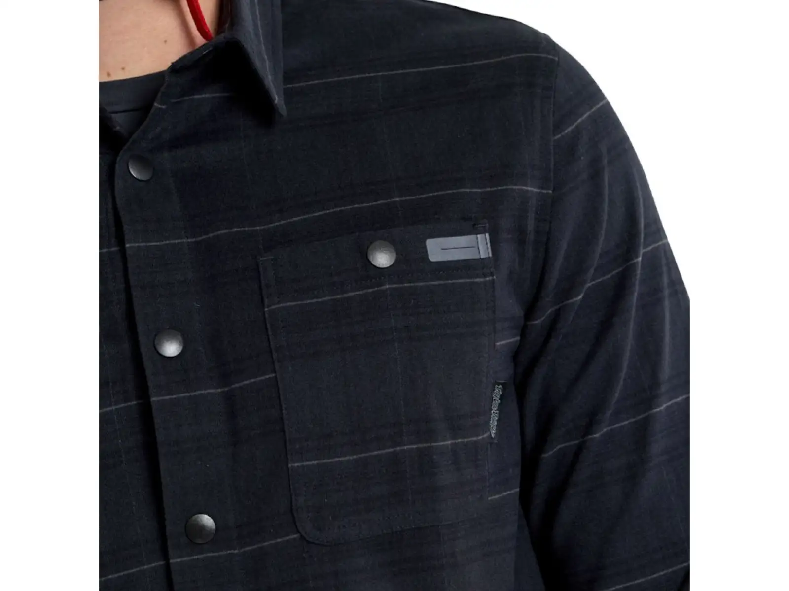 Troy Lee Designs Grind Flannel męska koszula Plaid Carbon