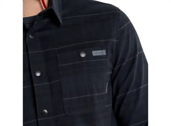 Troy Lee Designs Grind Flannel męska koszula Plaid Carbon