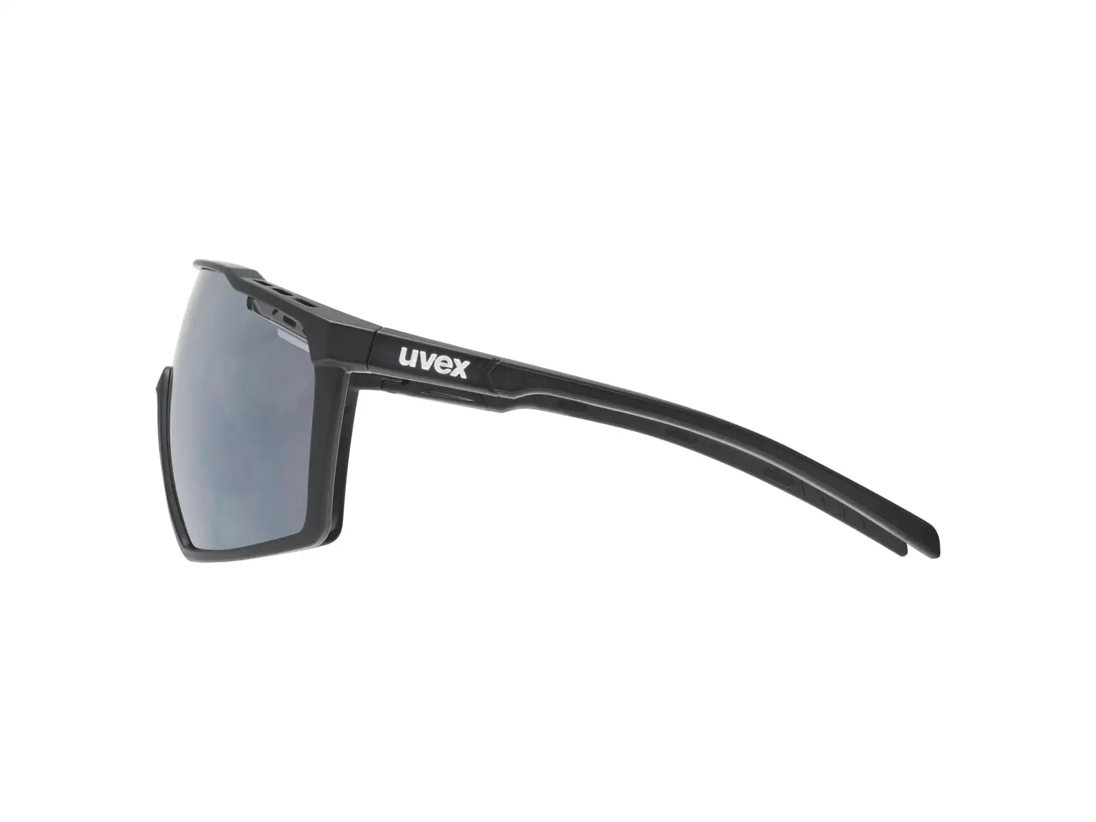 Uvex MTN Perform okulary rowerowe Black Mat/Mirror Silver