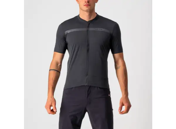 Castelli Unlimited AR męska koszulka z krótkim rękawem Dark Gray