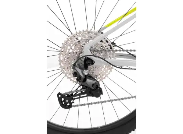 Rock Machine Torrent 60-29 gloss light grey/dark grey/yellow rower górski
