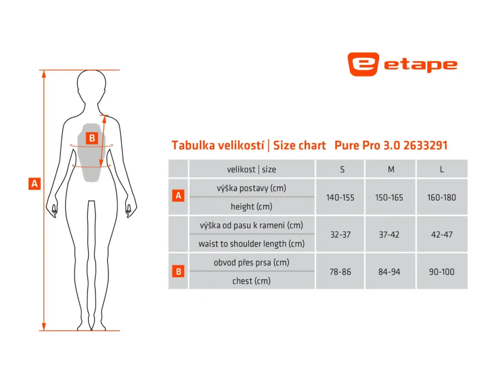 Etape Pure Pro 3.0 damski ochraniacz kręgosłupa