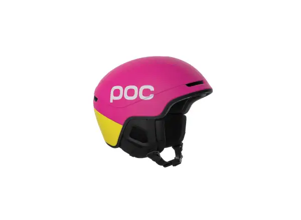 POC Obex Contour kask narciarski Rhos Red Matt/Citrine Yellow Matt