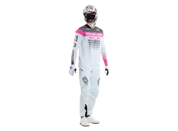 Troy Lee Designs Sprint Fifty-50 męska koszulka z długim rękawem Chalk
