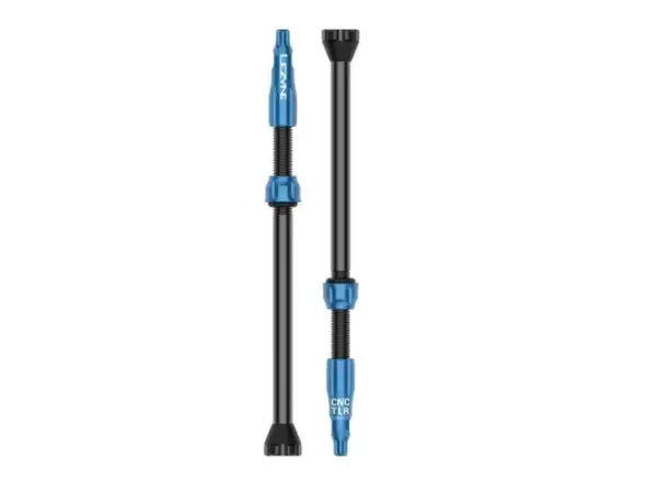 Lezyne CNC TLR Valve wentyl bezdętkowy 60 mm niebieska