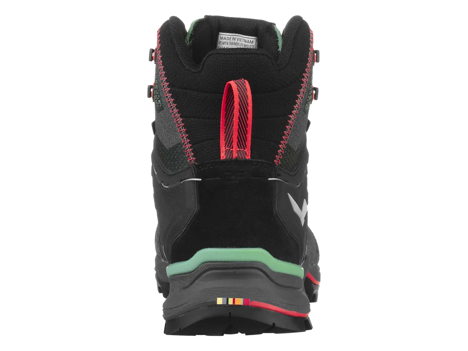 Salewa WS MTN Trainer Lite Mid Gore-Tex damskie buty Feld Green/Fluo Coral