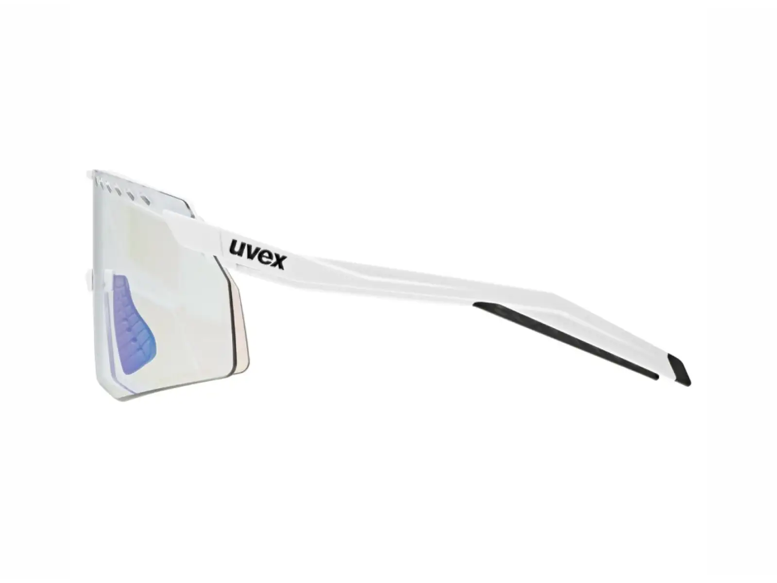 Uvex Pace Stage Variomatic okulary White Matt/Mirror Green