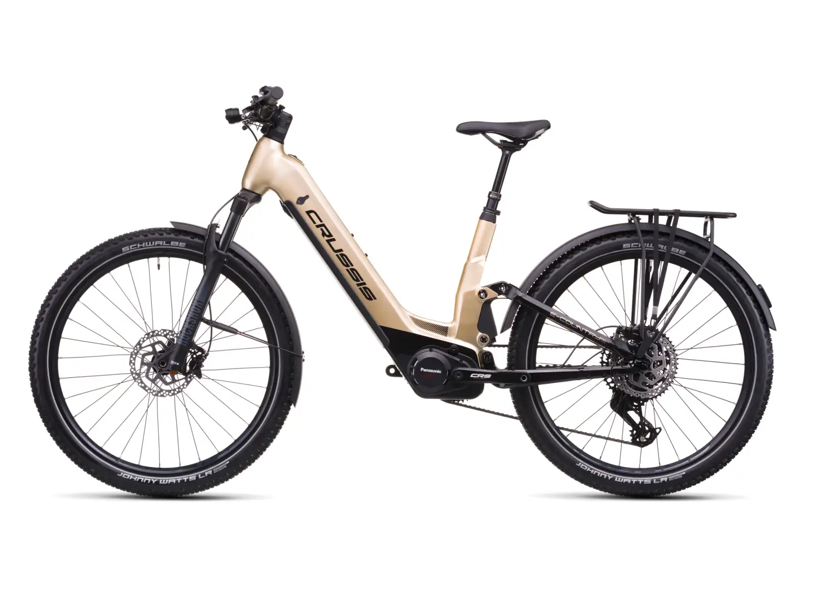 Crussis e-Country full 10.11 715Wh w pełni zawieszone rower elektryczny z niskim wejściem